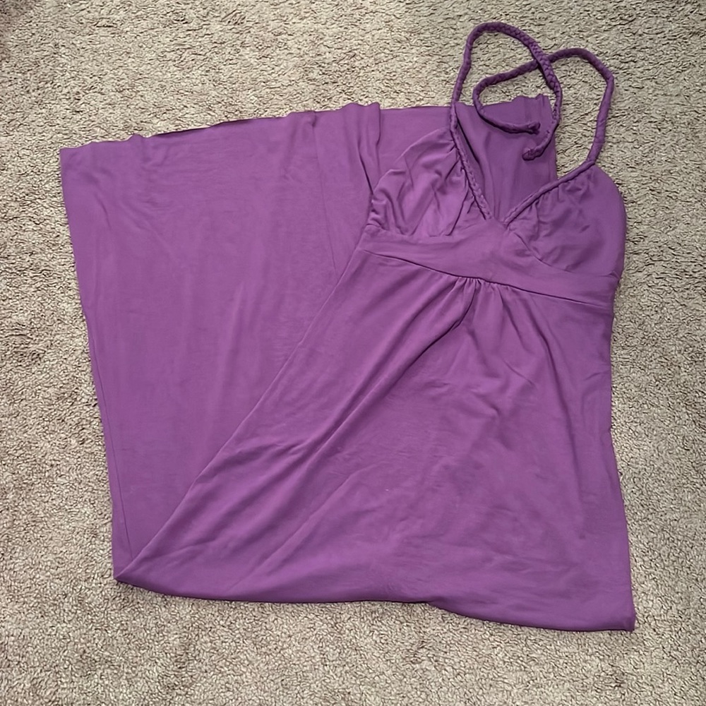 Mossimo Supply Co maxi dress, size XS, color purple